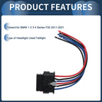 Headlight Wiring Harness Assembly for BMW 1 2 3 Series F20 (2011–2021) No.61132359993