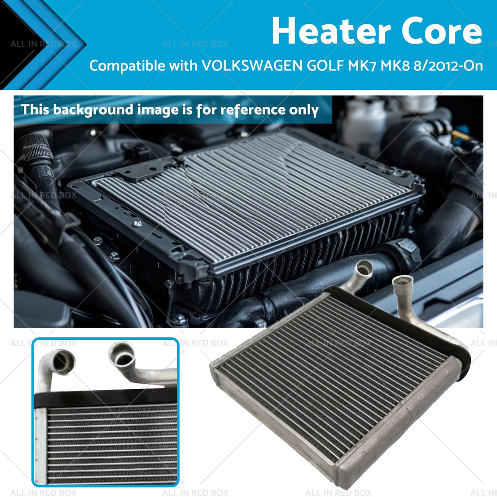 Aluminium Heater Core for Volkswagen Golf MK7 MK8 (2012-On)