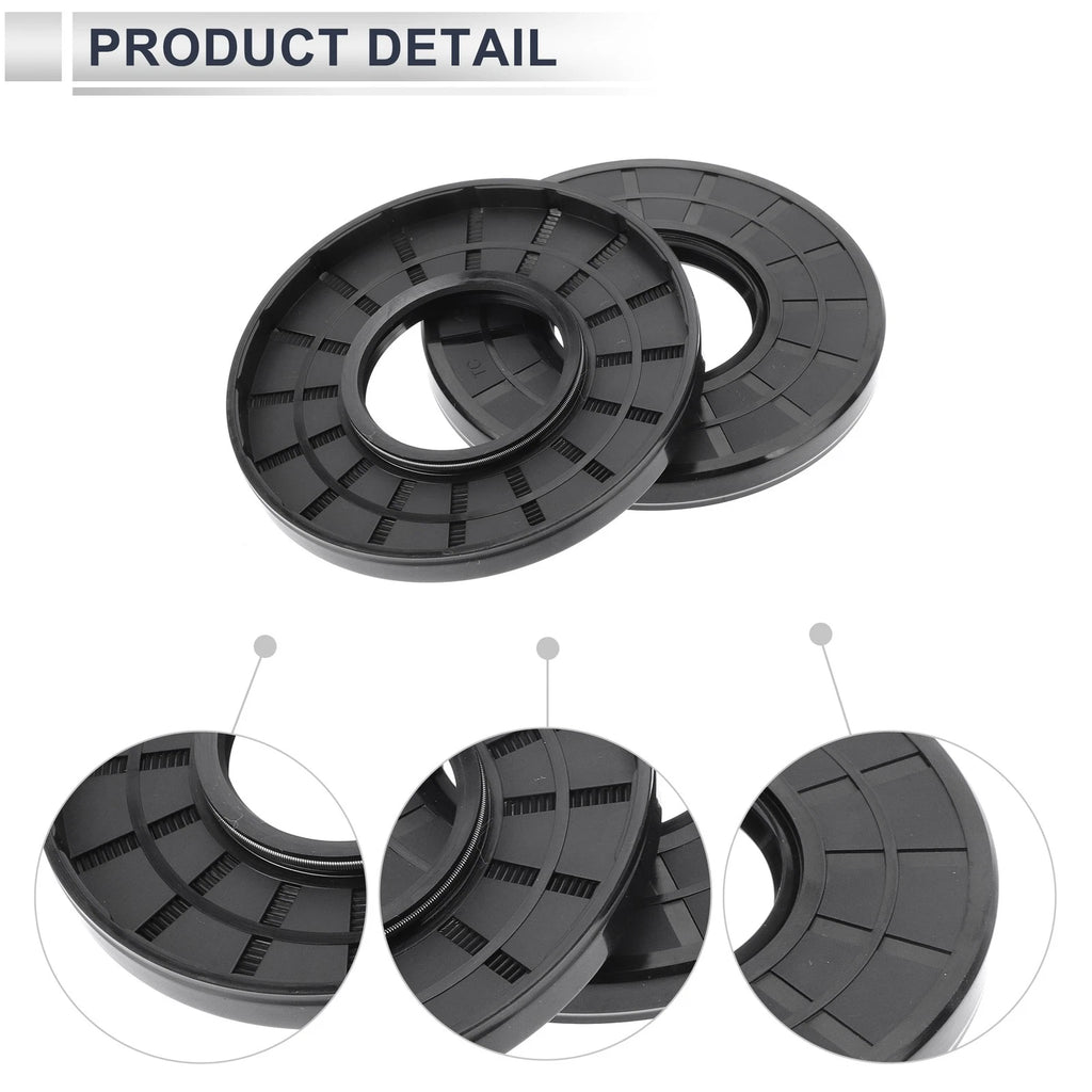 Set of 5 Oil Seal Rotary Shaft Seal Nitrile Rubber 45x100x10mm