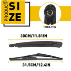 Rear Arm Wiper Blade for Nissan Rogue Pathfinder (2013–2019)