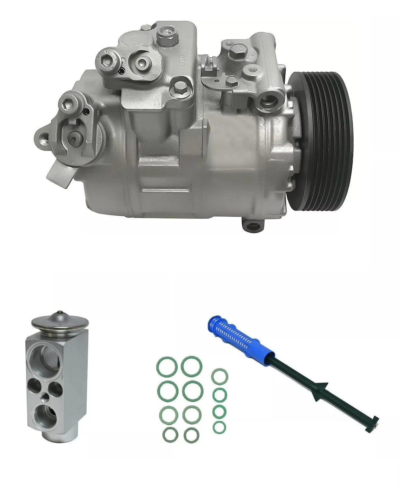 AC Compressor Kit Replacement for BMW 535i 3.0L Turbo (2010–2010)