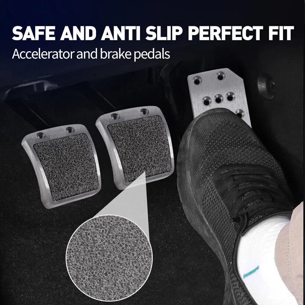 Silver Racing Pedal Kit for Make Model
