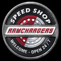 Metal Wall Decor Sign for Ramchargers Garage Muscle Detroit (2799)