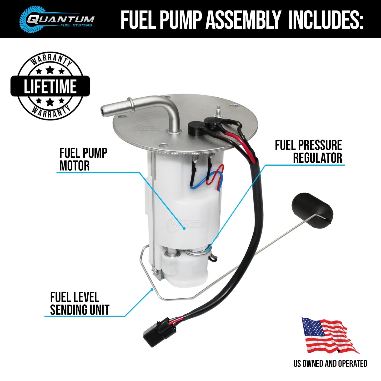 Fuel Pump Module Assembly for Kawasaki Vulcan 1700 (2009–2014) #49040-0035