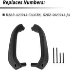 Car Interior Door Handle Manual Window Panel Left + Right for Ford Fiesta (2011-2020)