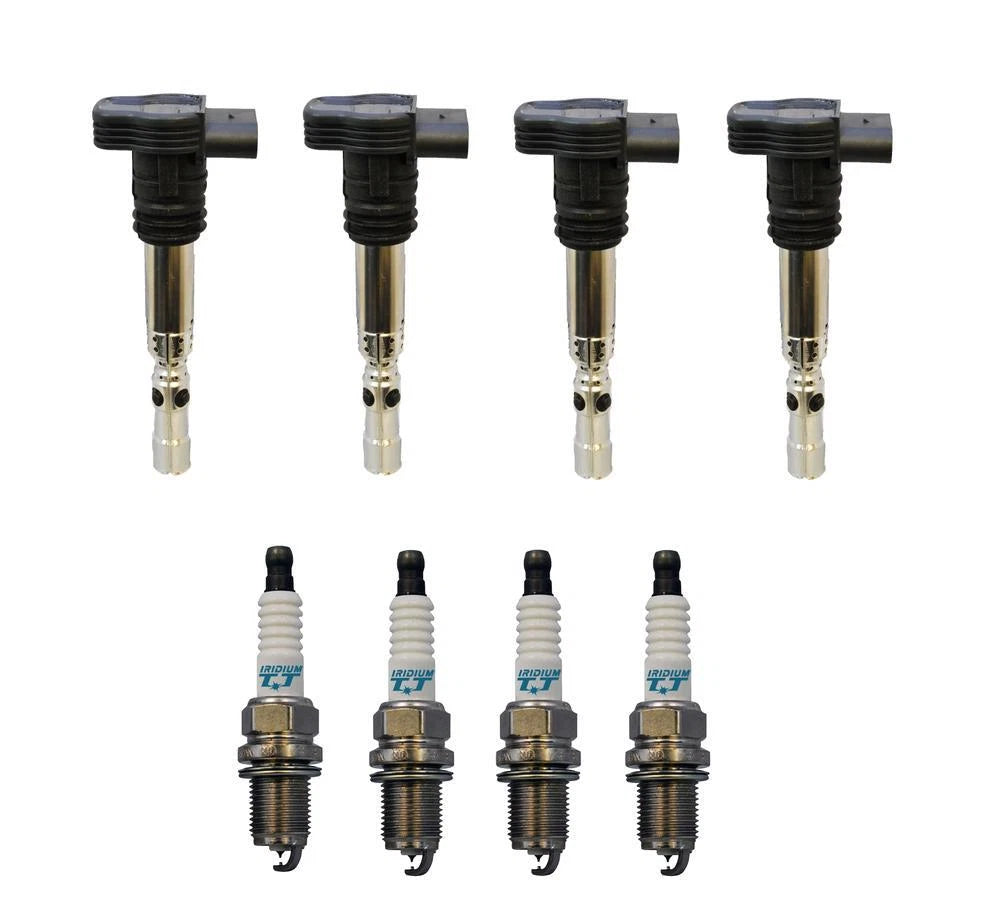Set of 4 Denso Ignition Coils for Iridium TT (Gap 0.040)