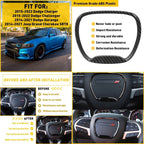 Steering Wheel Trim Cover for Dodge Challenger Charger Durango (2015–2023)