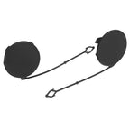 Pair Front Bumper Tow Hook Cover Caps for BMW X5 (2006–2010) 51117159589 51117159590