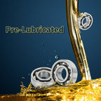 6203 Deep Groove Ball Bearing for Scooter Skateboard Wheel (17x40x12mm)