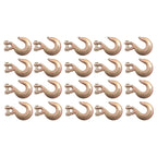 20 Pack Clevis Slip Hooks for Tow Chains (3/8 Inch, 6,600 LBS WLL)