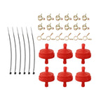 Fuel Filter & Clamp Set for Lawn Mower (Compatible)