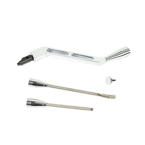 Polished Billet Aluminum Shifter Turn Signal Lever Kit for Column