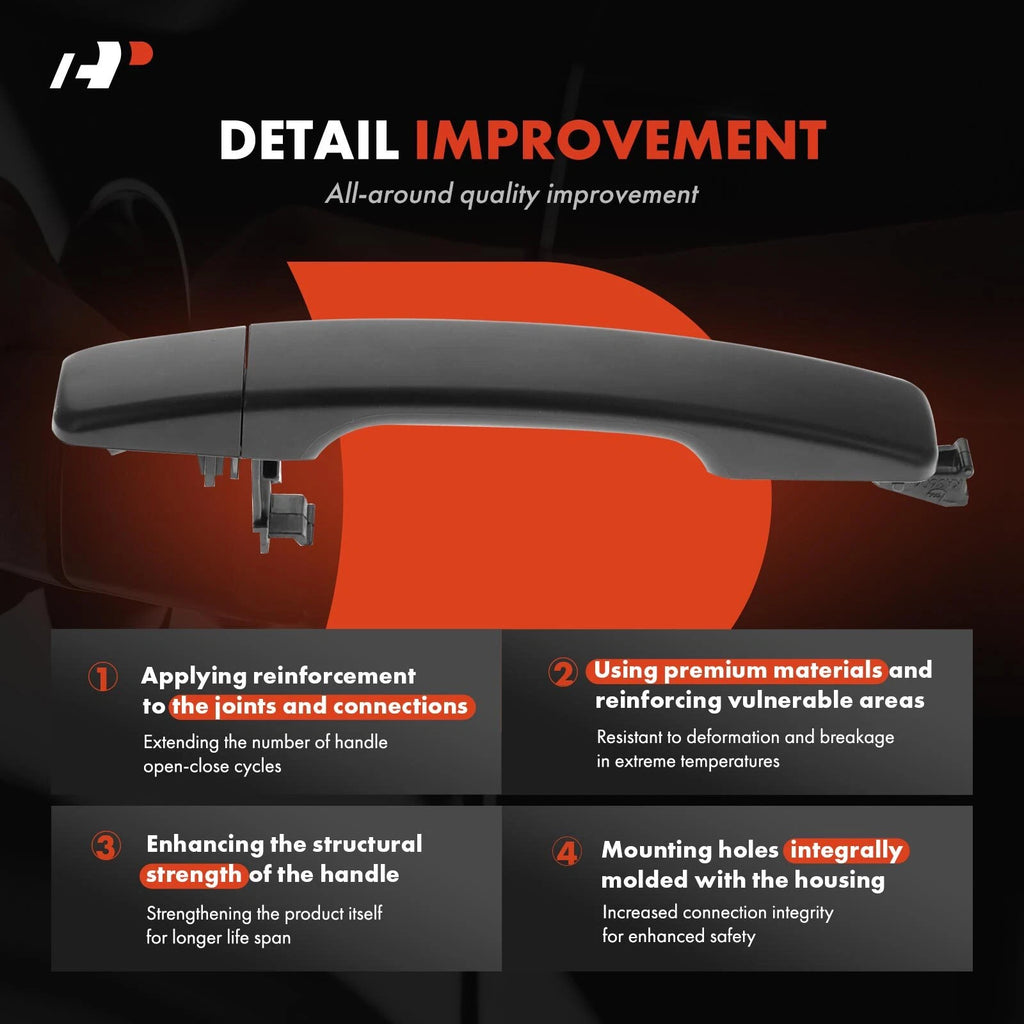Front Right Exterior Door Handle for Kia Soul (2014-2019)