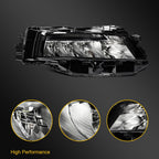LED Headlight for Nissan Rogue S (2021–2025) Black Housing Right Side