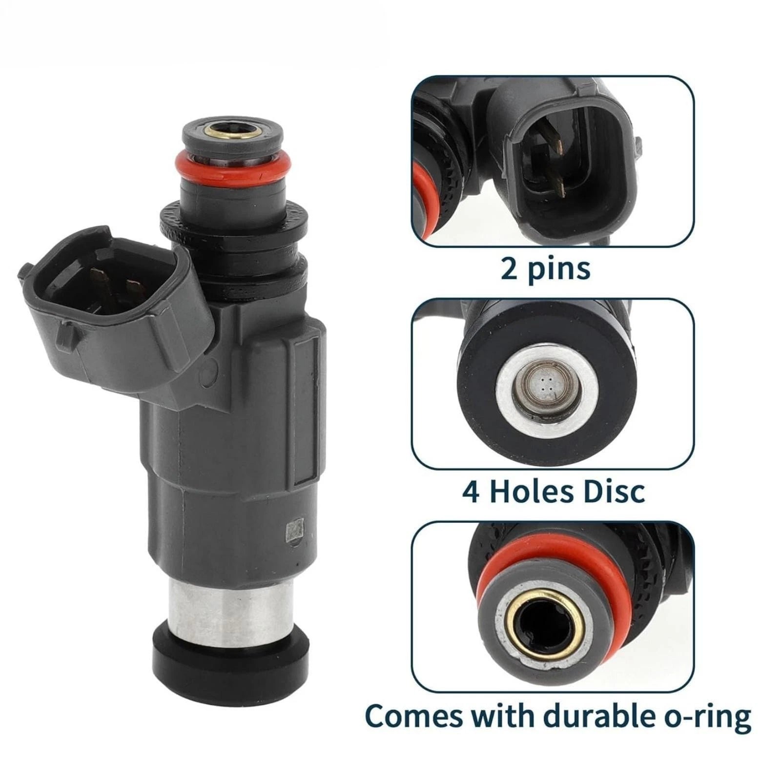 Fuel Injector 15710-66D00 CDH166 for Suzuki DF60-DF70 (1998–2009) Outboard