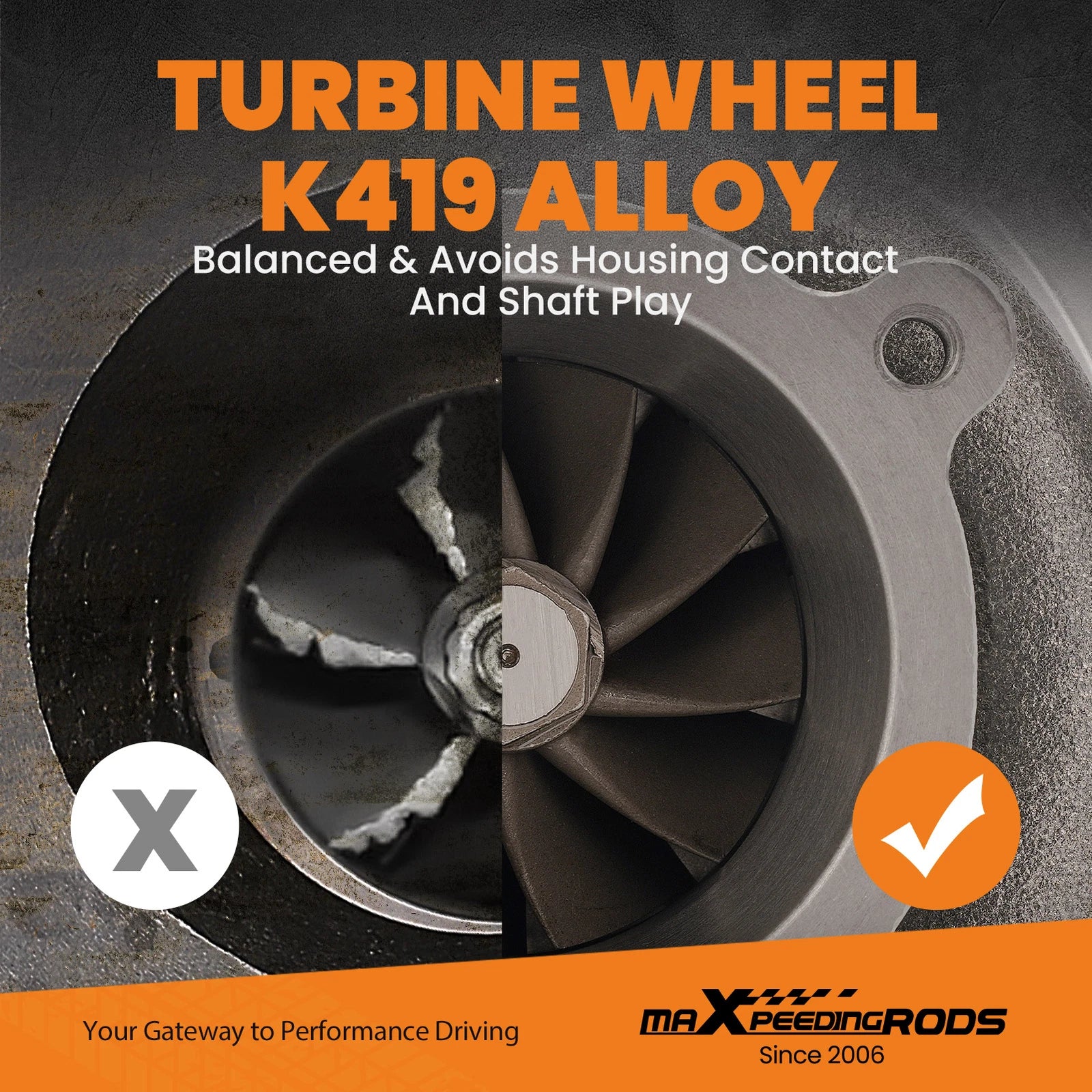 Turbocharger for Universal Applications (500+ HP)