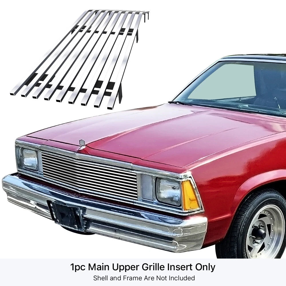 Stainless Chrome Billet Grille for Chevy El Camino/Malibu (1982-1987)