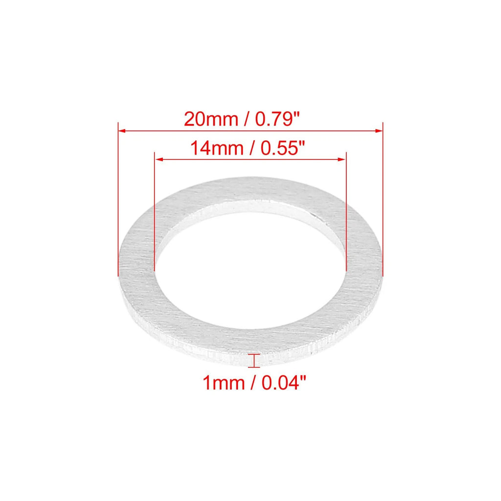 10pcs Oil Drain Plug Gaskets for Hyundai (21513-23001)