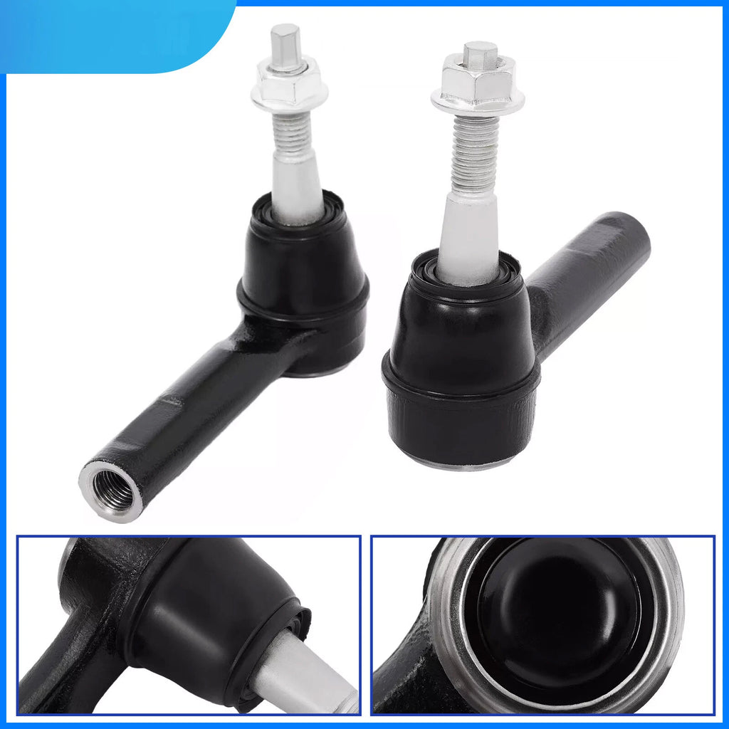 Front Outer Tie Rod End Set for Chevy Equinox GMC Terrain Cadillac SRX (2010–2017)