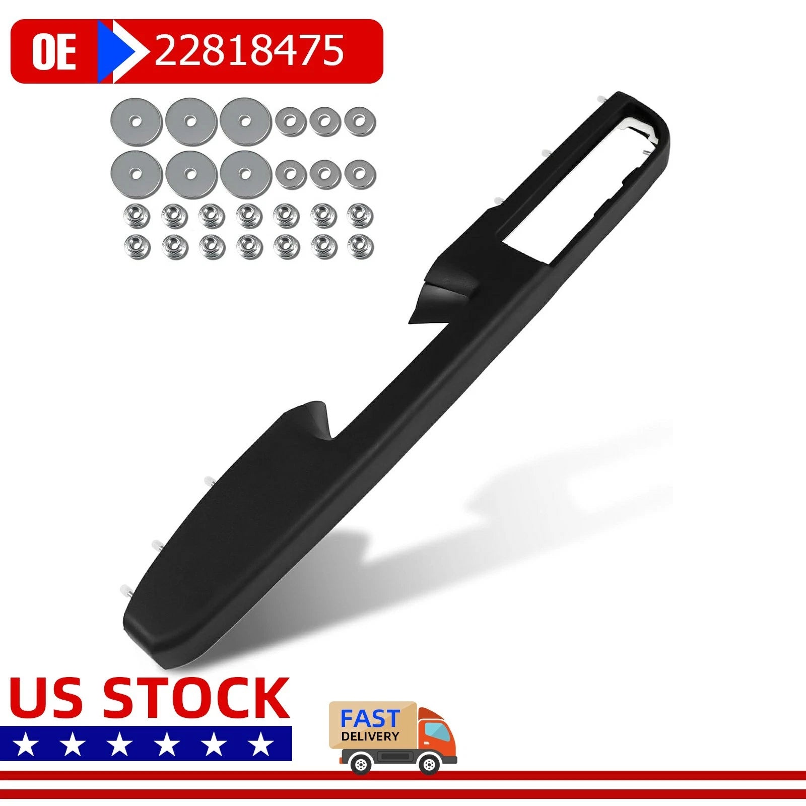 Front Left Armrest Repair Kit for Chevy Silverado (2010–2014) 80994, 22818475
