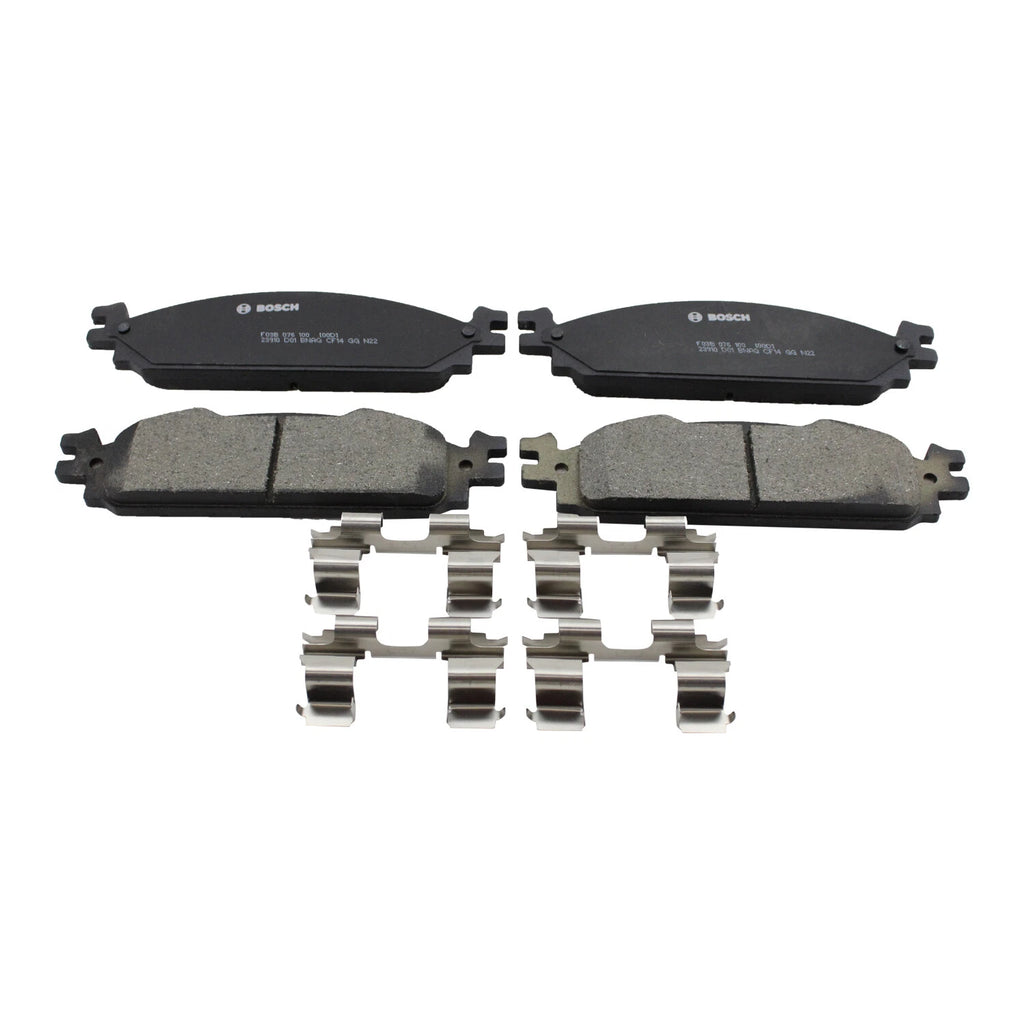 Bosch QuietCast Front Ceramic Brake Pads for Ford Flex Lincoln MKS MKT (2009–2019) BC1376