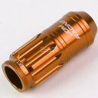 Set of 16 Open-End Aluminum Lug Nuts + Adapter M12x1.25 for