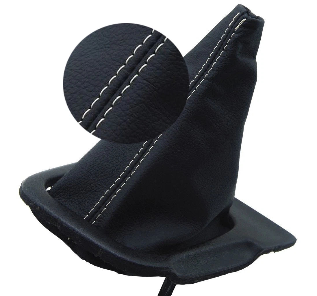 Manual Shift Boot for Nissan 240SX (1994–1998) Beige Stitch Synthetic Leather