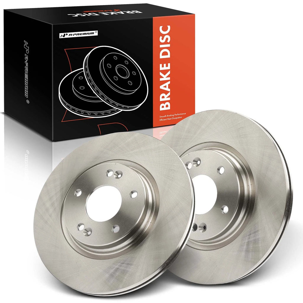 Front Disc Brake Rotors for Hyundai Elantra (2017–2020) Sonata Kia Forte