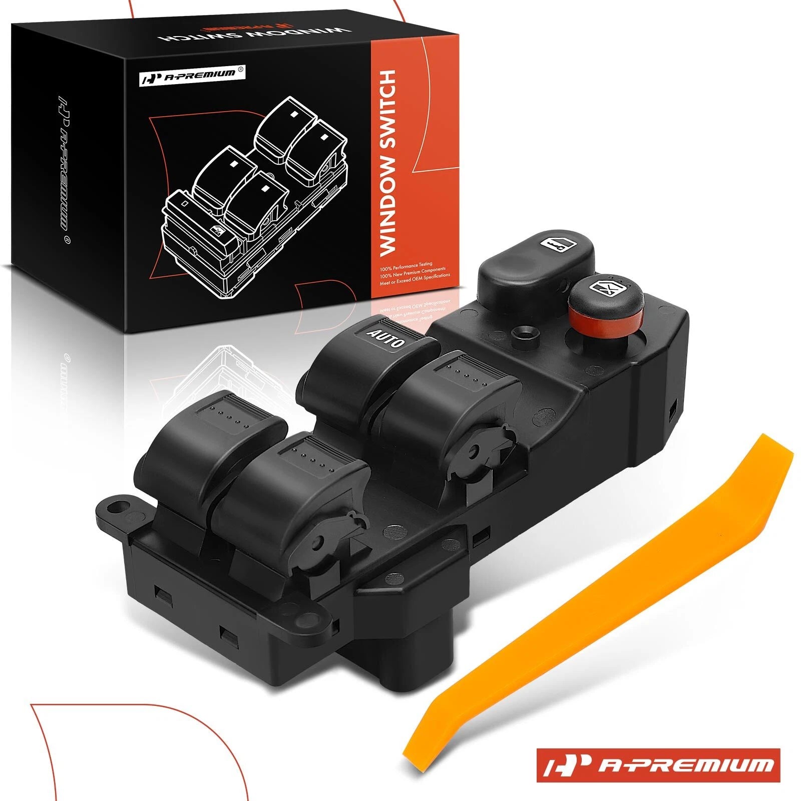 Front Left Power Window Switch for Honda Fit (2007–2008)