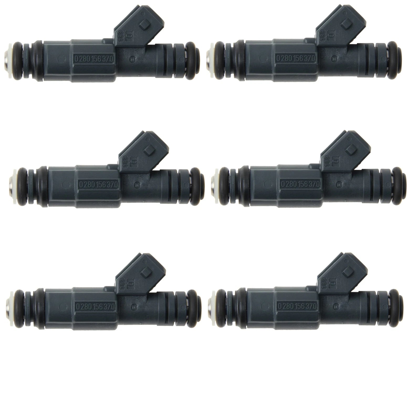 Set of 6 Bosch Fuel Injectors for BMW E46 E36 328i 328is 528i M3 Z3 L6 2.8 3.2