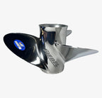 3X 15.5'' x 17P Rebel Propeller for Evinrude Johnson (Remanufactured) 763987 LH