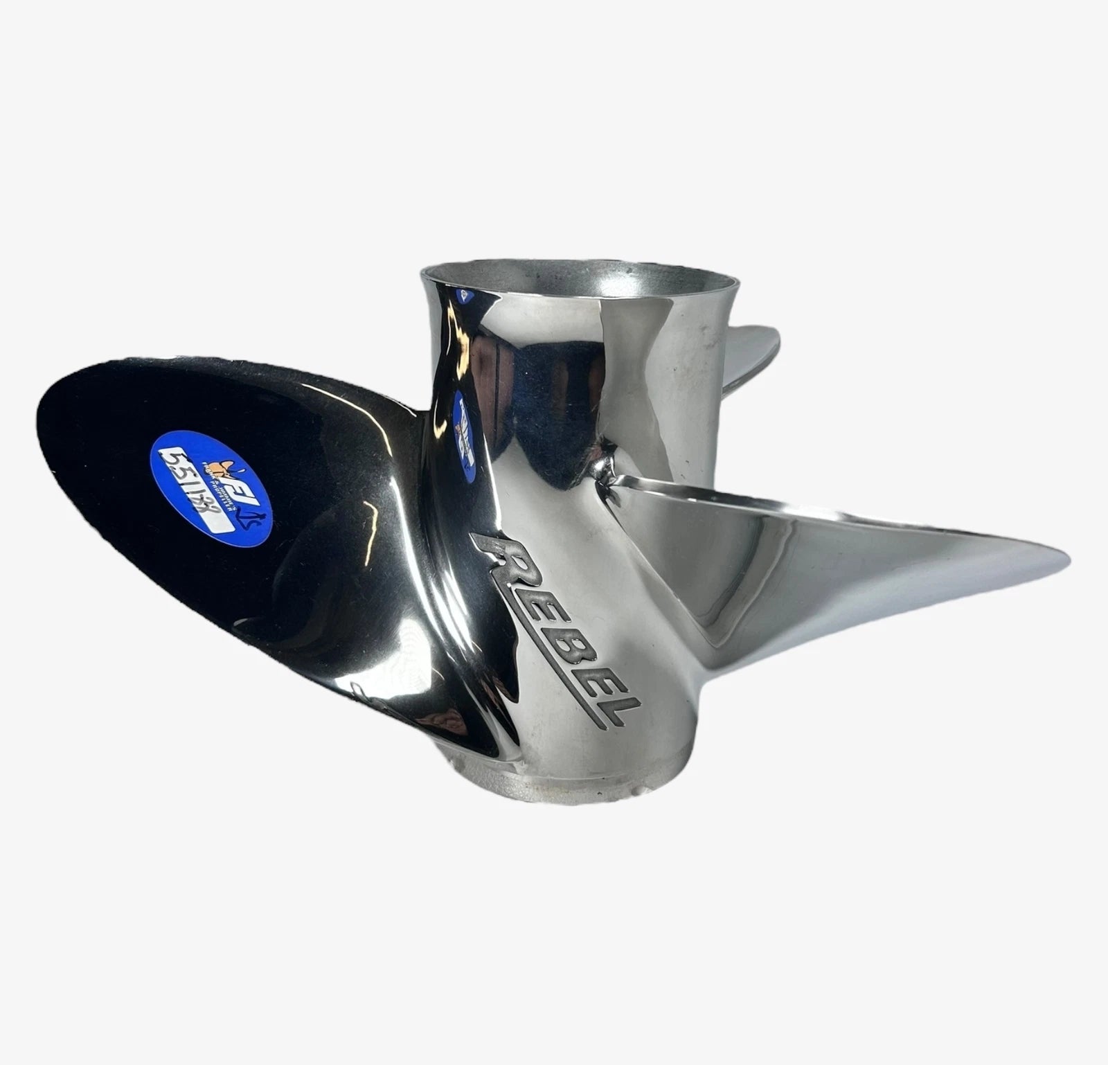 3X 15.5'' x 17P Rebel Propeller for Evinrude Johnson (Remanufactured) 763987 LH