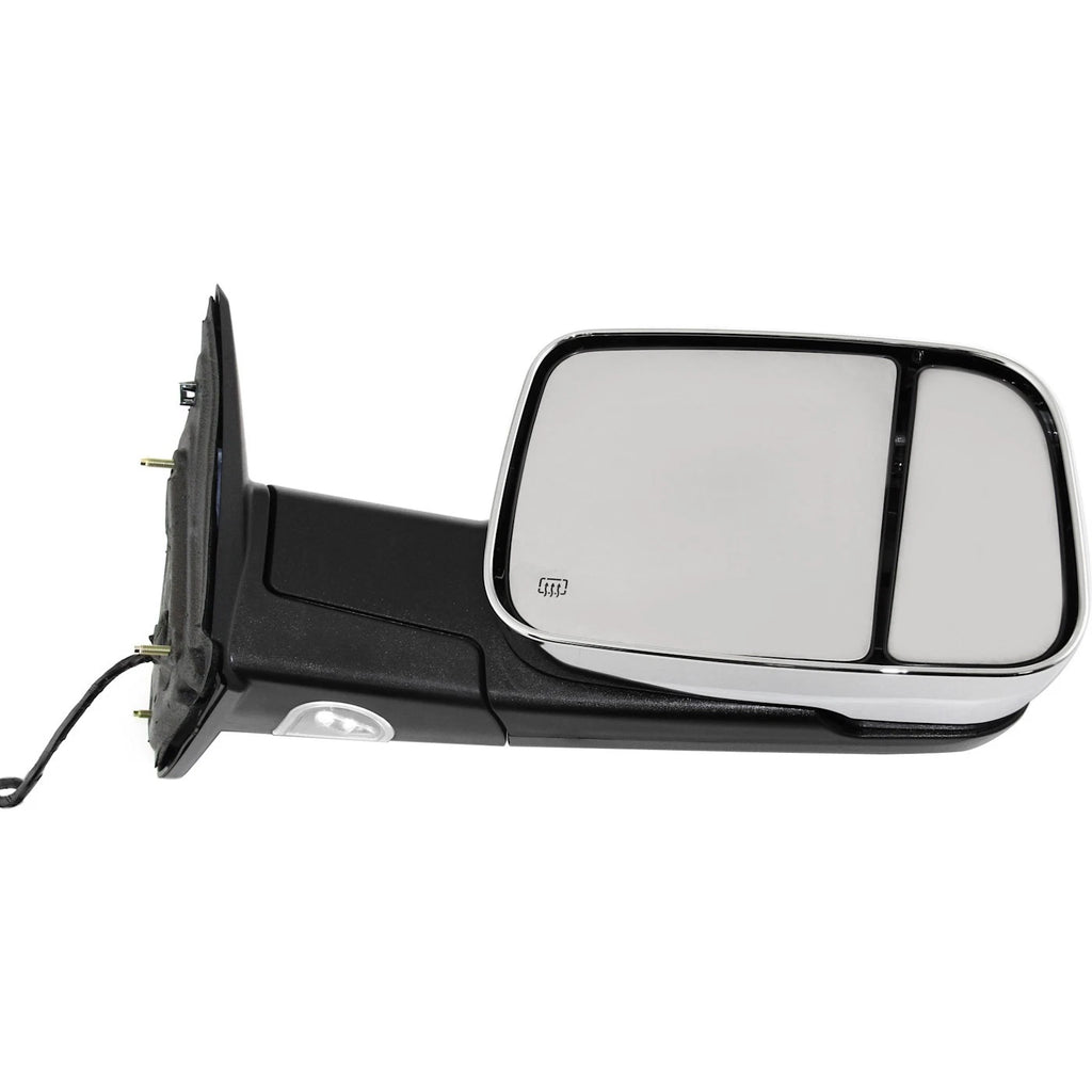 Tow Mirror for Ram 1500 (2011–2012) Passenger Right Side Power Heated