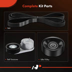 3X Serpentine Belt Drive Component Kit for Ford Explorer Ranger (2001-2011)