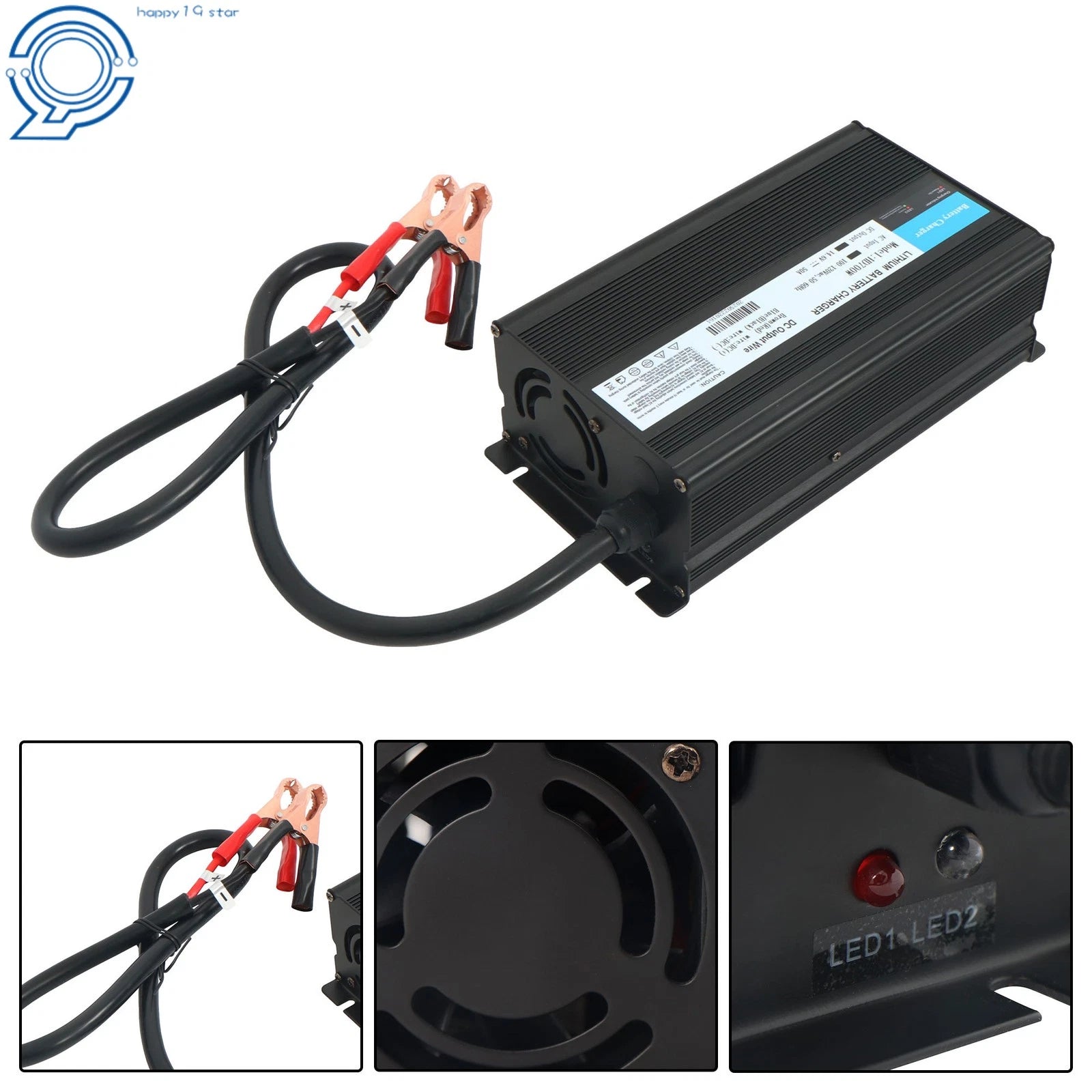 Rechargeable Battery Charger for Lifepo4 Lithium Iron (14.6V 50A)