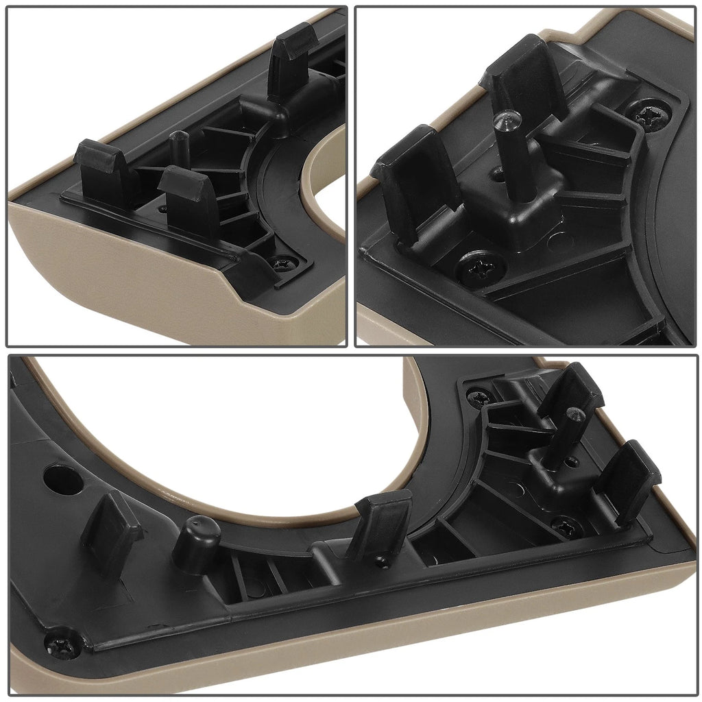 Center Console Cup Holder Pad Trim for Ford F150 (2004–2014)