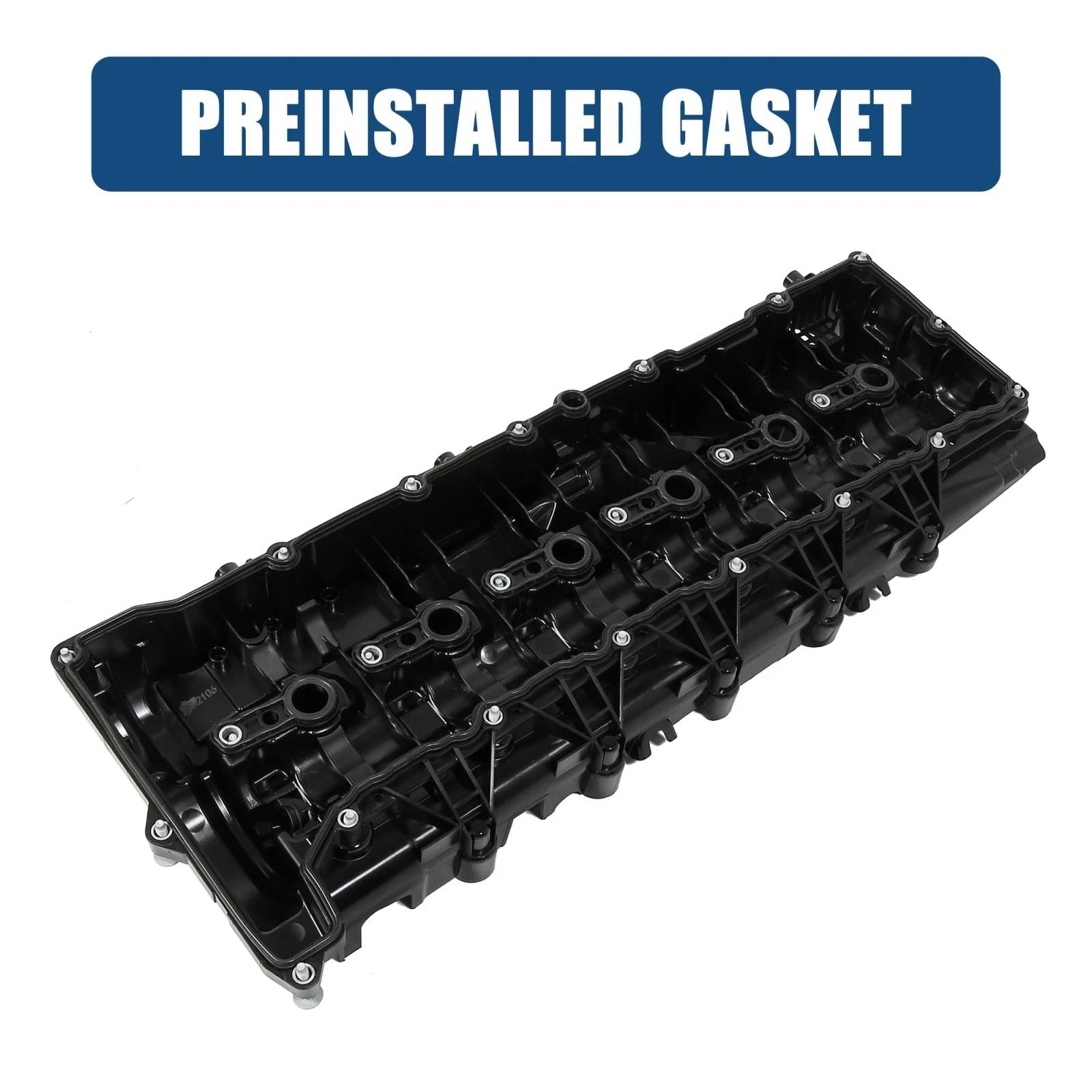 Set of 2 Camshaft Engine Valve Covers for BMW 740Ld XDrive (2015) 11127823181