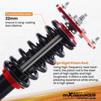24 Way Coilover Damper Kit for Subaru Impreza WRX STI (2000-2004)