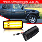 Front LED Side Marker Lights for Mercedes G-Class (1986–2002)