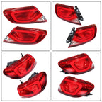 Set of 2 LED Tail Lights for Chrysler 200 (2015–2017)