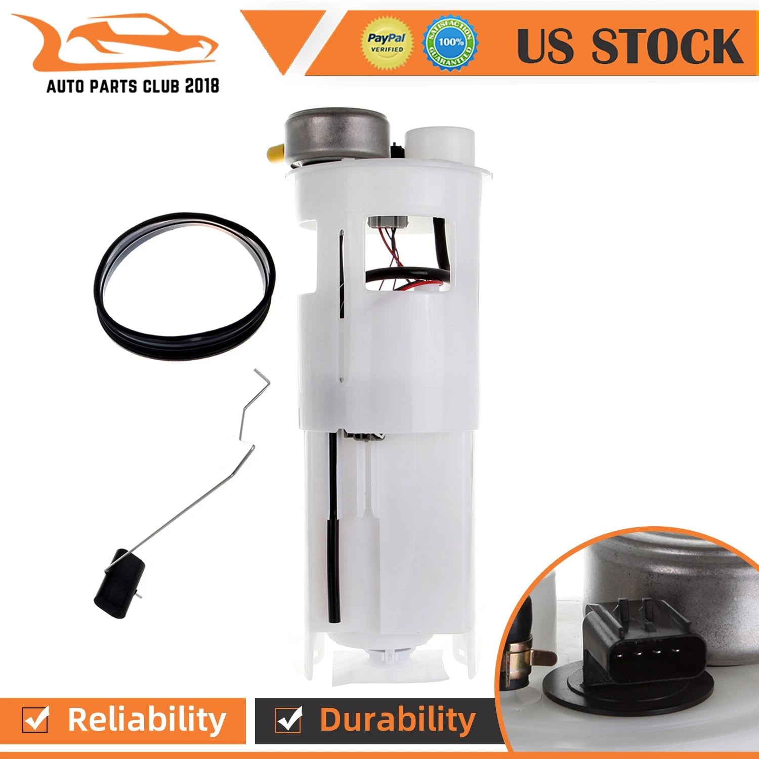 Fuel Pump for Dodge Ram 3500 V8 5.9L V10 8.0L V6 3.9L (1995) E7086M