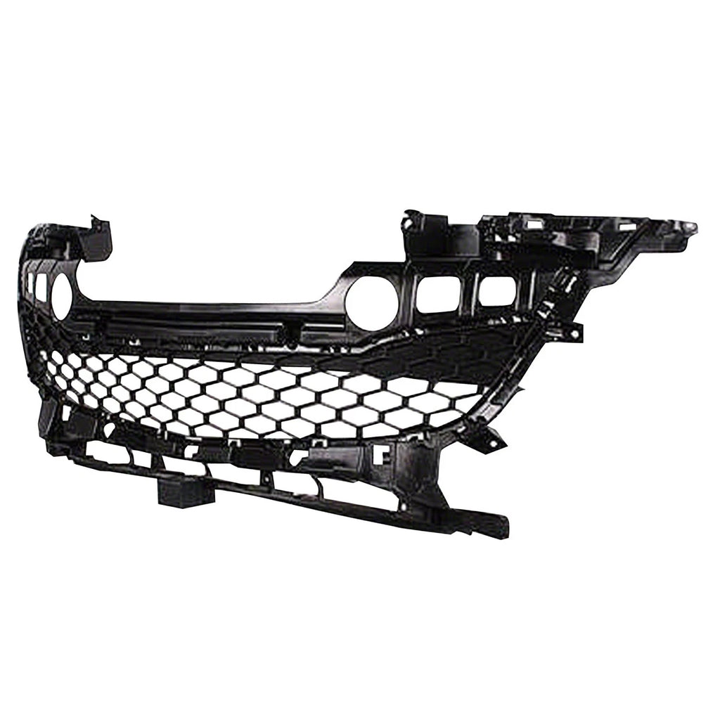 Replacement Front Bumper Grille Gray Matte Plastic for See Compatibility Chart