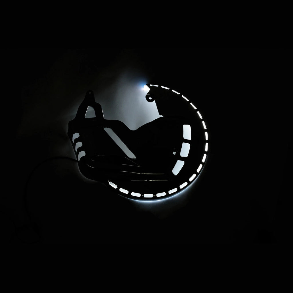 LED Brake Rotor Covers for Honda Goldwing 1800 F6B (2001–2017)
