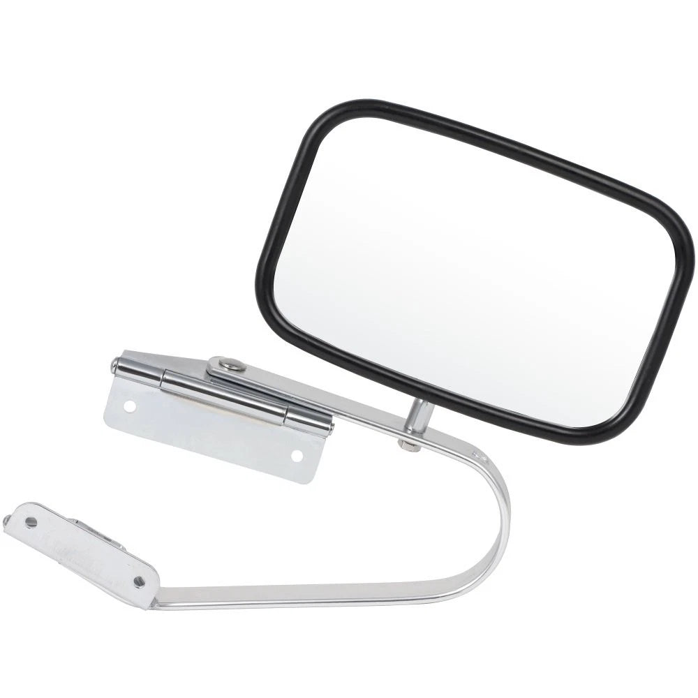 Set of 2 Chrome Manual Side View Mirrors for Ford F-Series (1980–1996)