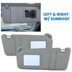 Sun Visor Pair for Toyota Camry (2007–2011) Gray with Sunroof