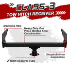 Class 3 Trailer Hitch for Chevrolet S10/GMC Sonoma/Isuzu Hombre (1983–2004)