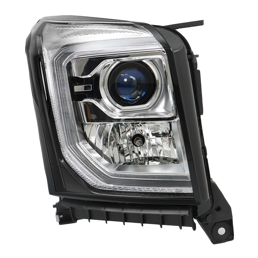 Headlight for GMC Yukon XL (2015–2017) Halogen with LED DRL Right Side