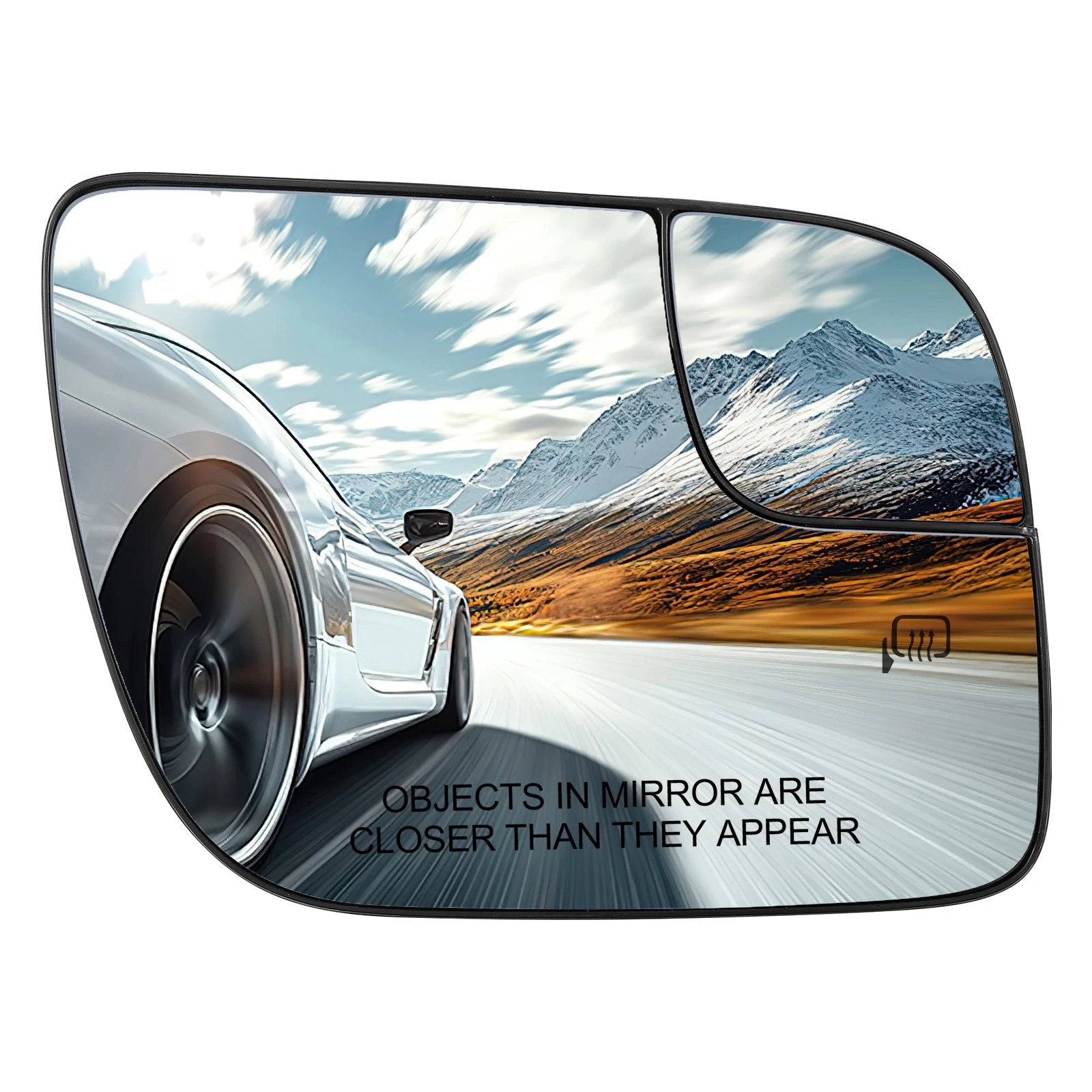 Heated Mirror Glass Right Side for Ford Explorer (2011–2019)