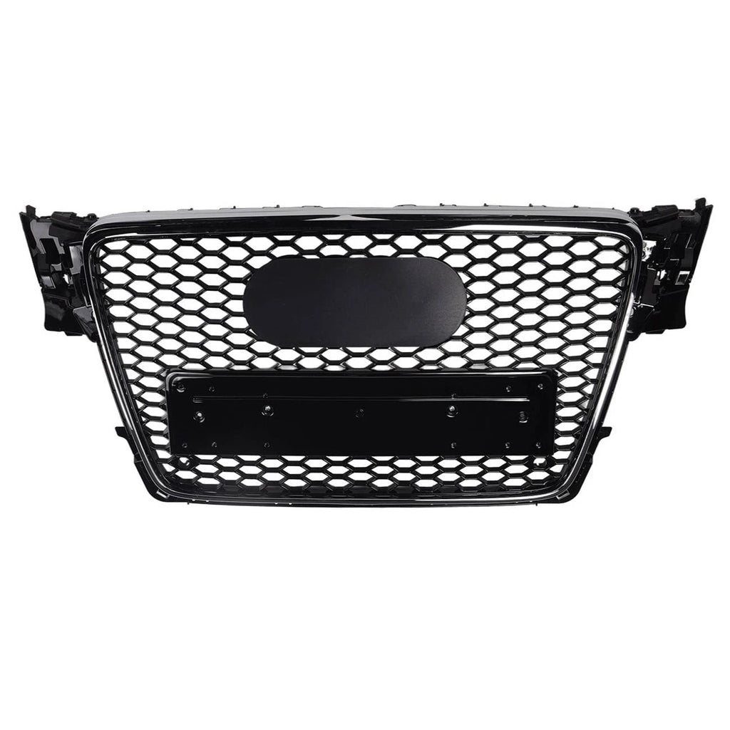 Grille and Bumper Fog Light Bezel for Audi A4 (2009-2012) Honeycomb Style