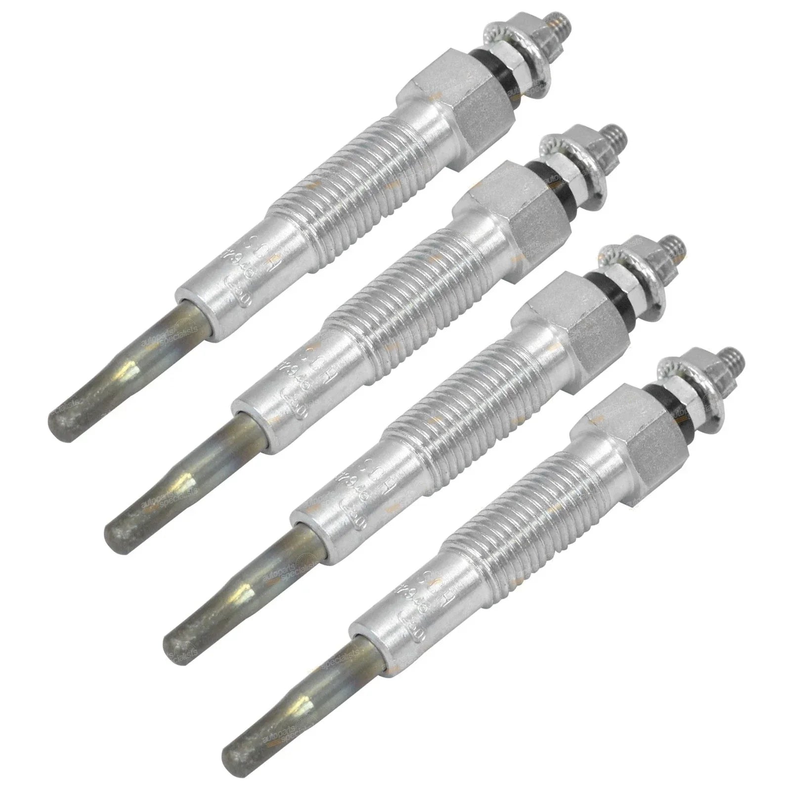 4 x Glow Plugs for Kia K2700 PU TU 2.7L J2 4cyl Diesel (2002-2008)